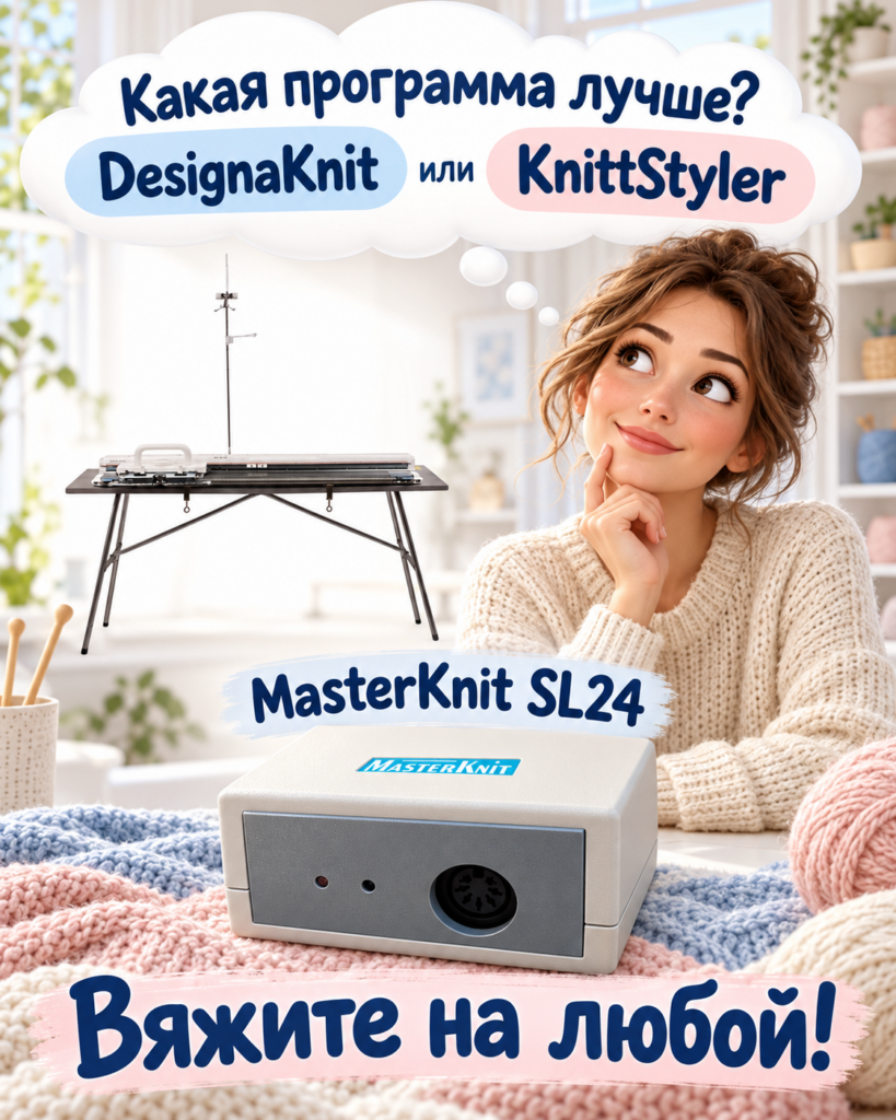 DesignaKnit vs KnittStyler
